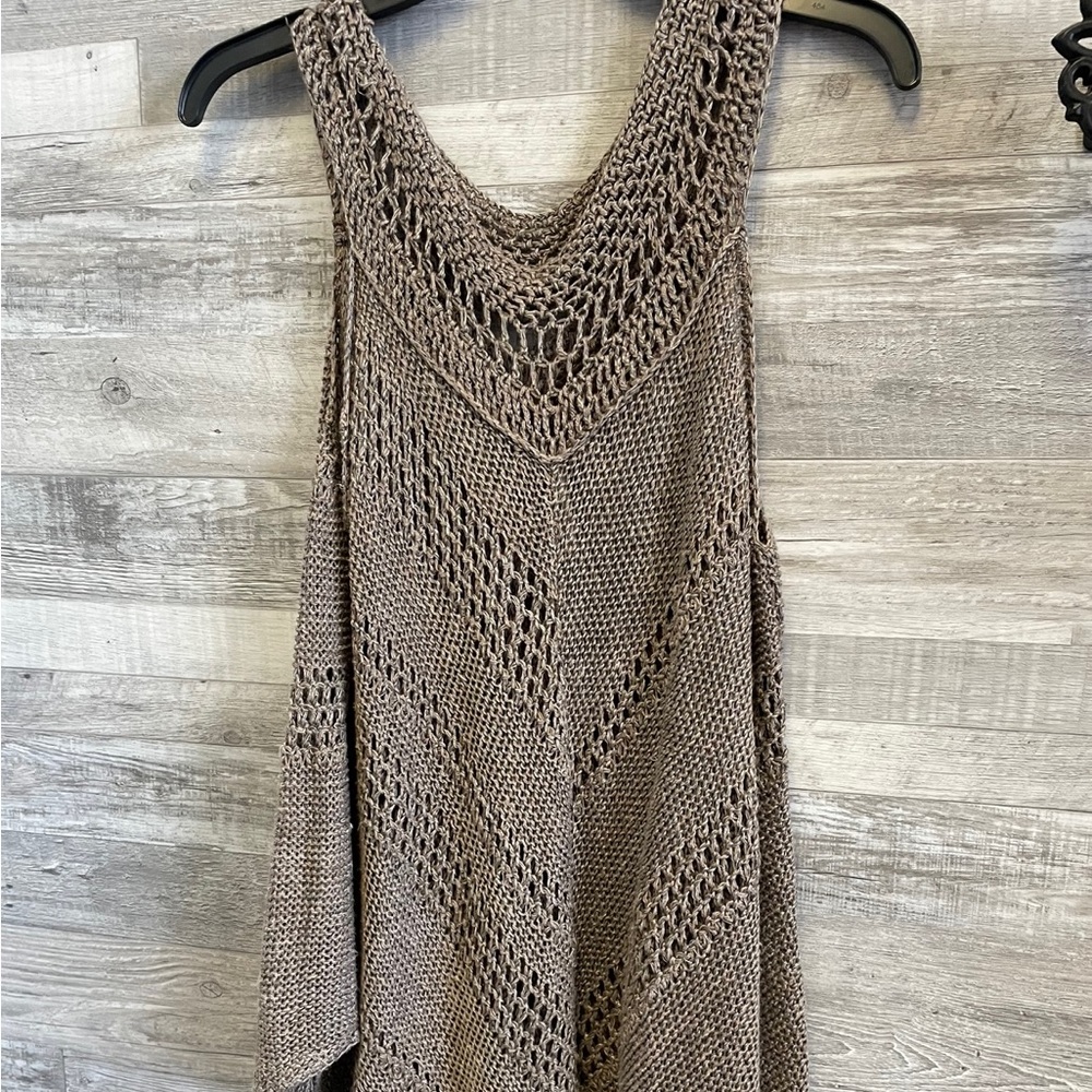 Free people crochet shirt sz xs
